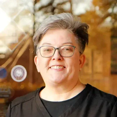 A headshot of Jean, a staff member at Chiropractic Partners - Dr. Alan Houfek